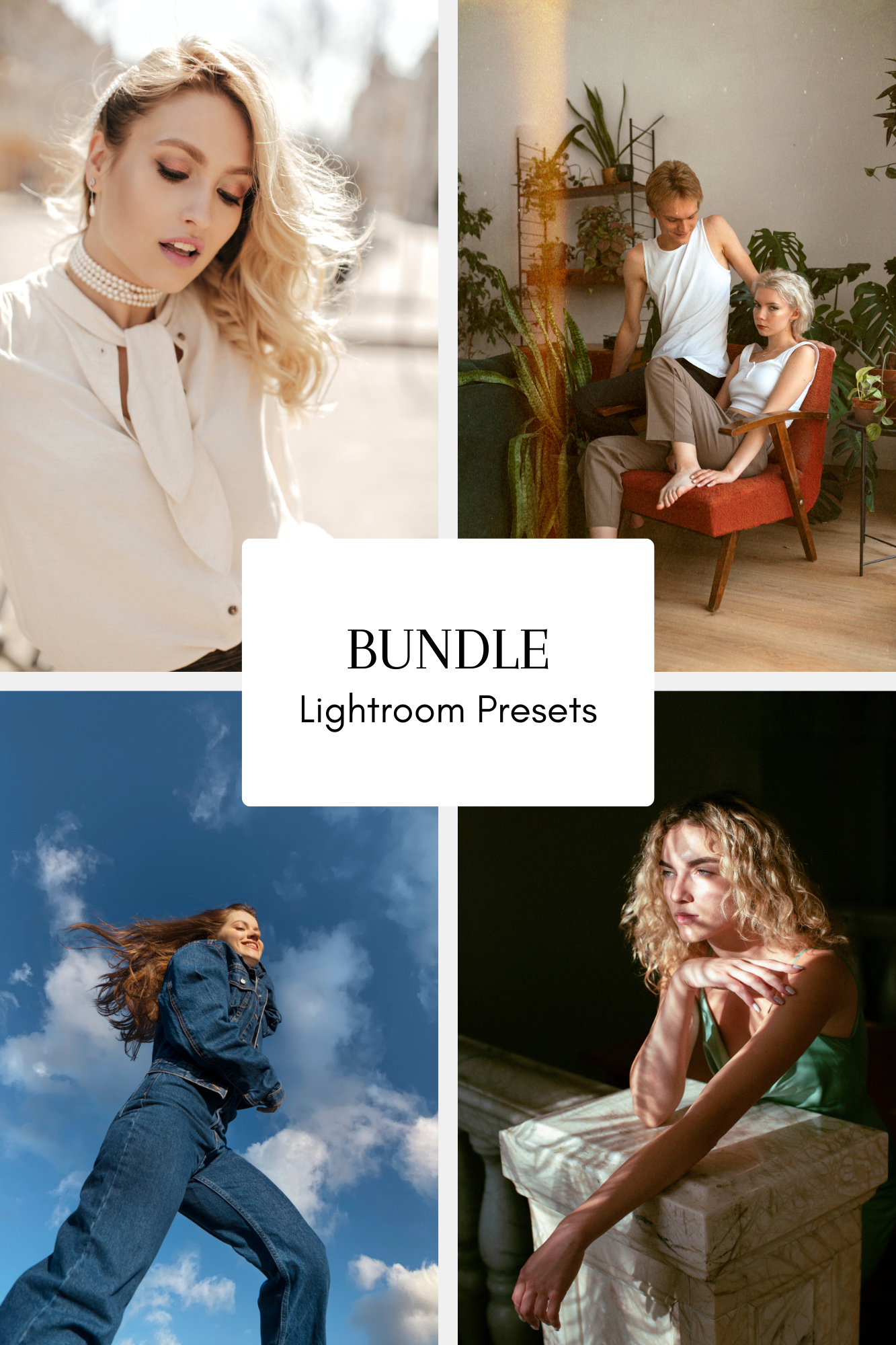 Pearlora + Cloudhaven + Amberlin + Nordwyn — Preset Bundle